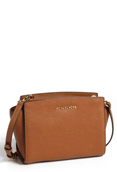 michael kors selma medium size price|Selma Medium Saffiano Leather Crossbody Bag .